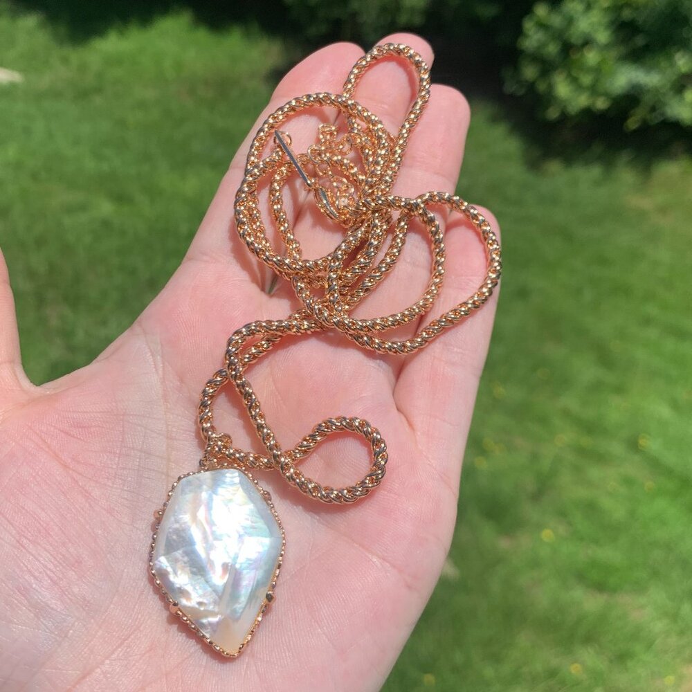 KENDRA SCOTT • Corla Rose Gold Necklace